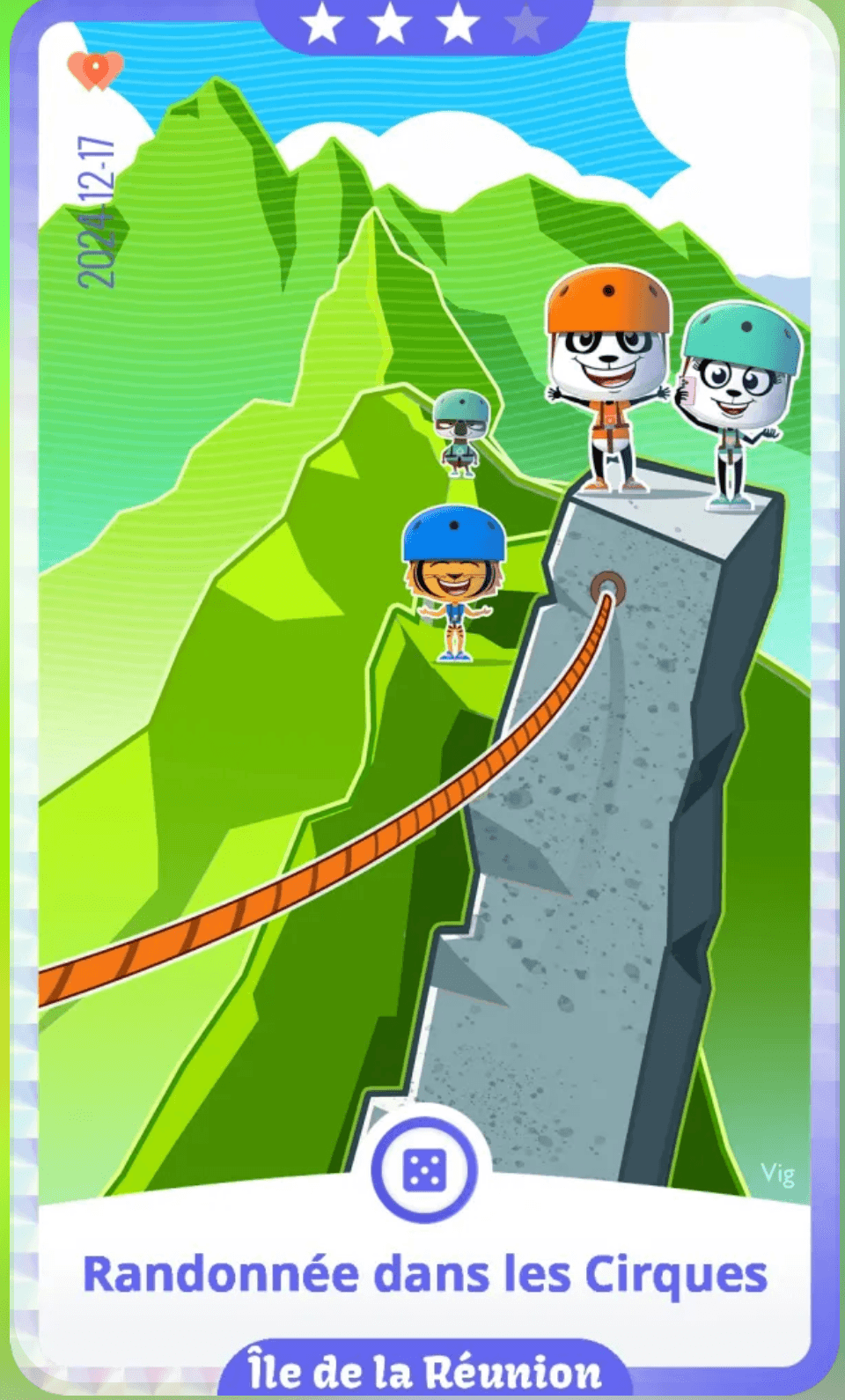 Randonnée dans les Cirques