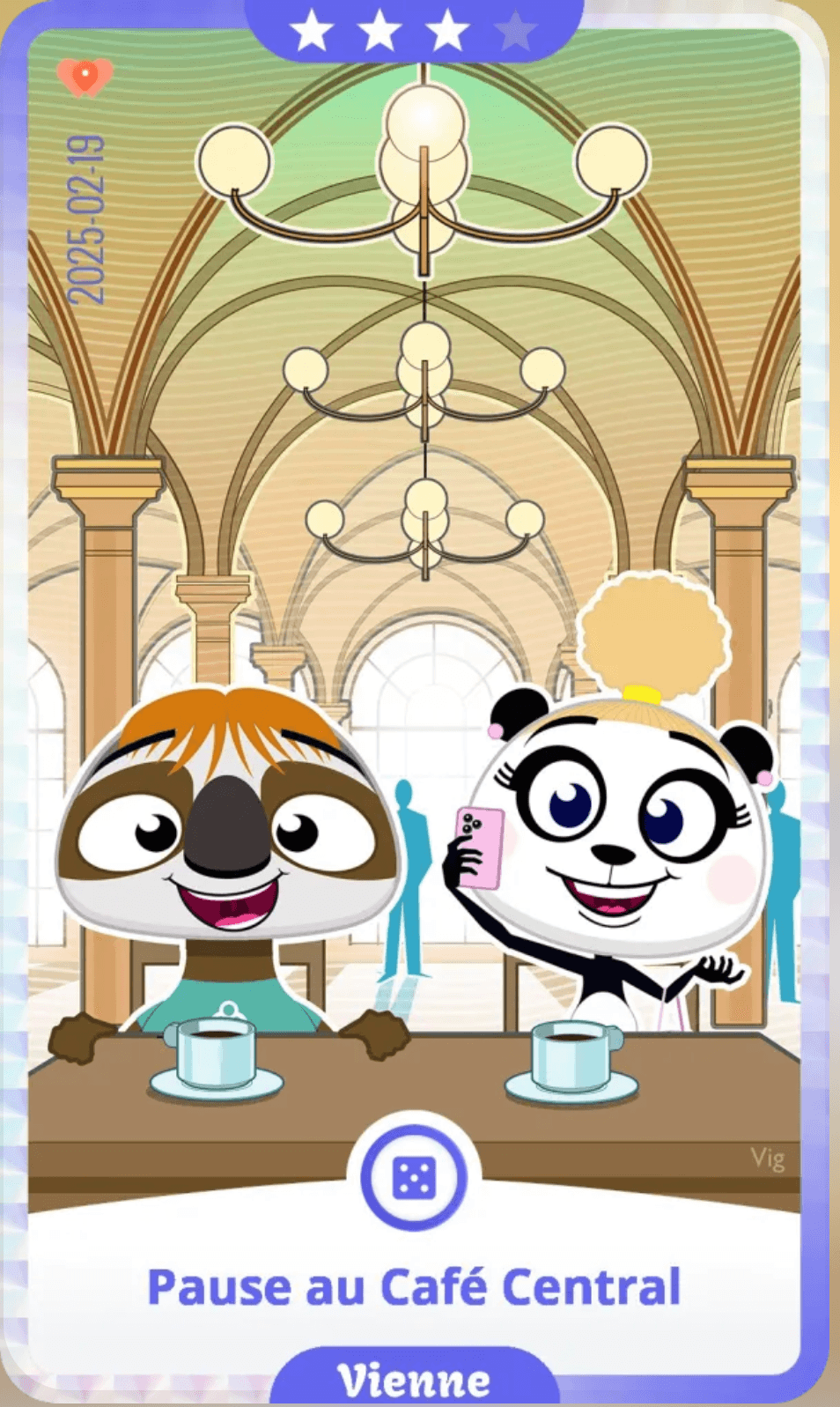 Pause au Café Central