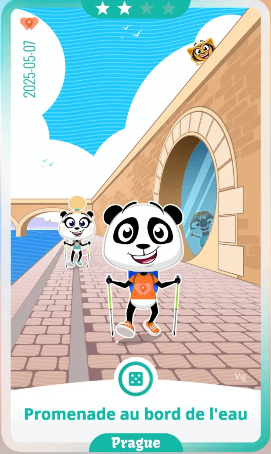 Promenade au bord de l'eau